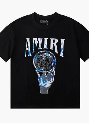 Футболка loys amiri амири черная новая с качественным составом 100% хлопок xs