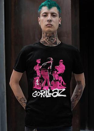 Футболка loys унисекс gorillaz (the now now) черный xs