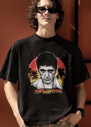 Футболка loys унисекс scarface (tony montana) черный s