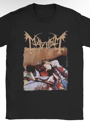 Футболка loys у вінтажному стилі rock mayhem band vintage punk xl