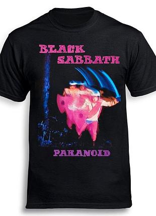 Футболка loys black sabbath - paranoid черный l