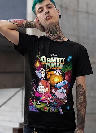 Футболка loys унисекс gravity falls (six strange tales) черный xs