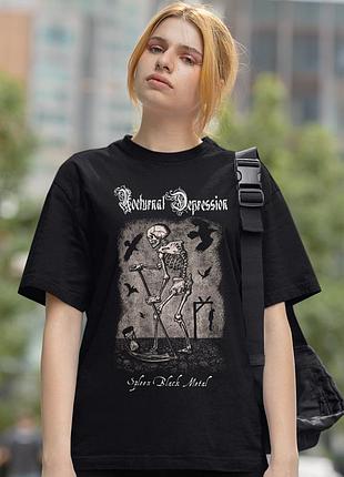 Футболка loys nocturnal depression (spleen black metal) черный xs