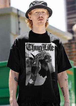 Футболка loys унисекс tupac (thug life) черный xl