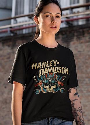 Футболка loys harley davidson (ride free) черный xs