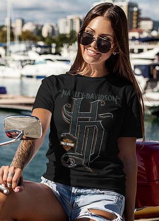 Футболка loys harley davidson (hd) черный xs