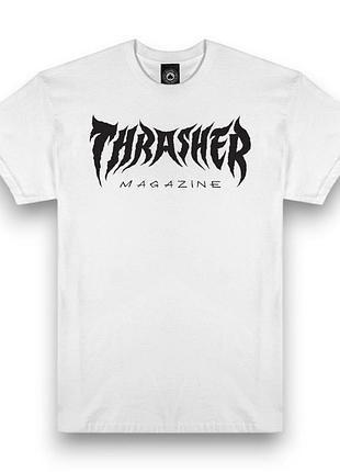Футболка loys thrasher metal white xs