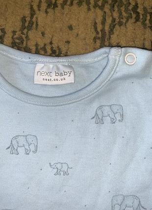 Боди 🐘 next 3-6 мес 3