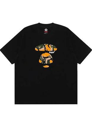 Футболка loys бавовняна aape ape ейп з принтом sk8 xs