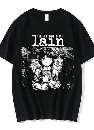 Футболка loys аніме serial experiments lain xs