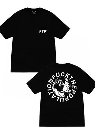 Футболка loys з принтом ftp fuckthepopulation xs