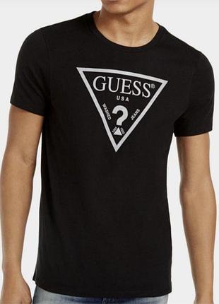 Футболка loys guess гесс черная новая качественная футболка loys из 100% хлопка xs