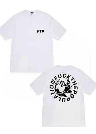 Футболка loys з принтом ftp fuckthepopulation xs