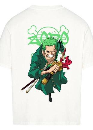 Футболка loys з принтом y2k one piece roronoa zoro bounty xs