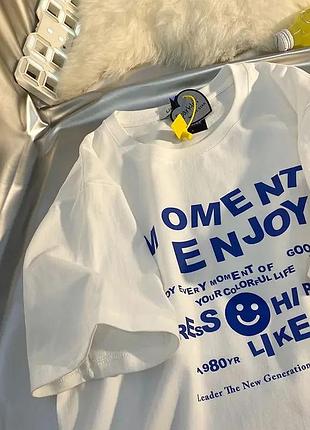 Жіноча стильна оверсайз футболка loys y2k xxl