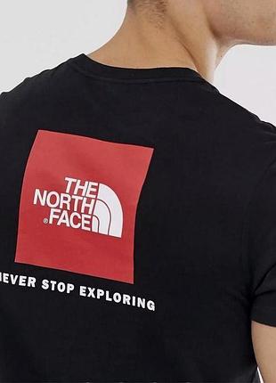 Футболка loys the north face чорна новий стильний дизайн 100% бавова дуже гарна якість xs