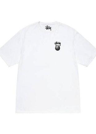 Повсякденна футболка loys stussy angel white xs