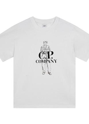Футболка loys c.p company качественная новая футболка loys черного цвета из 100% хлопка xs