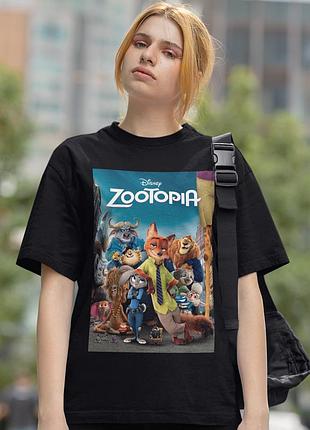 Футболка loys zootopia (all characters) черный xs