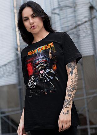 Футболка loys iron maiden (a real dead one) черный xs