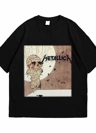 Футболка loys с принтом metallica pushead черный xl