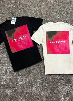 Футболка loys carhartt red gradient чорний xs