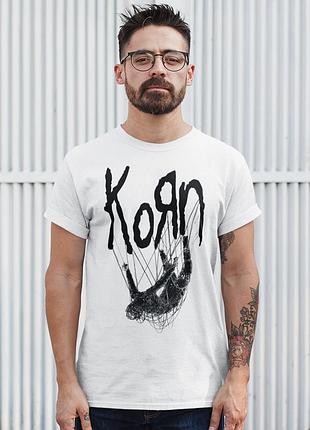 Футболка loys унисекс korn (the nothing 2019) белый xs