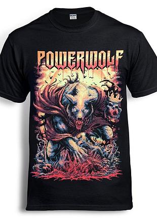 Футболка loys powerwolf blessed черный xs