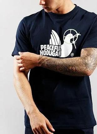 Футболка loys брендова з принтом peaceful hooligan xxl