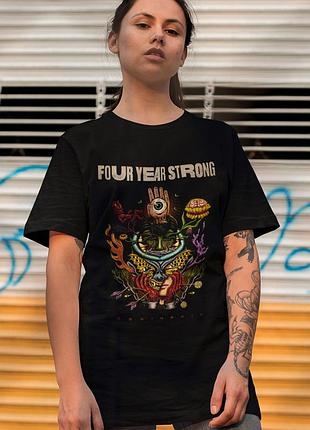 Футболка loys four year strong (brain pain) черный xs