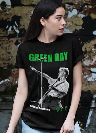 Футболка loys green day (billie joe armstrong) черный xs