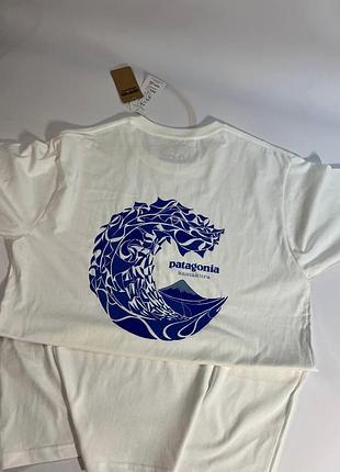 Футболка loys patagonia патагонія чорна нова якісна футболка loys з 100% бавовни xs