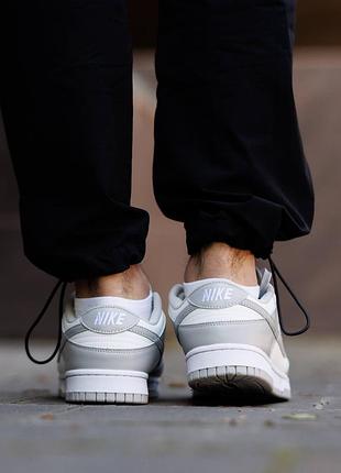 Nike sb dunk low white grey 5