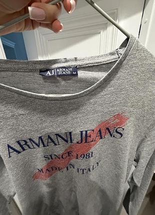Лонгслів чоловічий armani 2