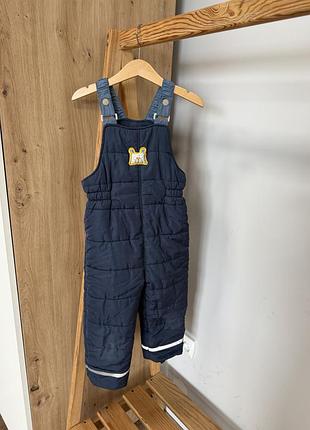 Дитячі зимові штани для хлопця zara 3 4 роки 104