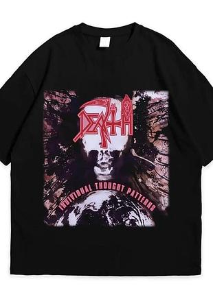 Футболка loys с принтом death individual thought patterns черный xs