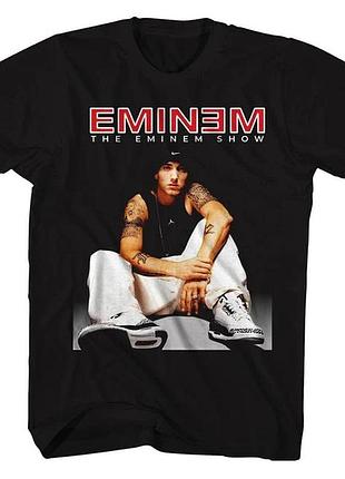 Футболка чёрная eminem ''the eminem show'' vintage t-shirt black l