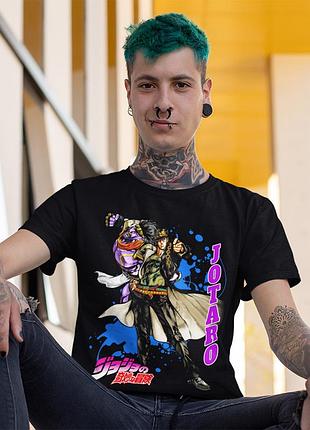 Футболка loys унисекс jojos bizarre adventure (jotaro kujo) черный xs