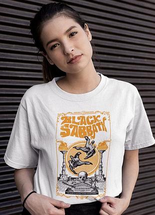 Футболка loys black sabbath (santiago chilie estadio national wht) белый xs