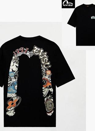 Футболка loys evisu эвису новая качественная 100% хлопок xs