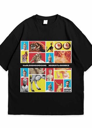 Футболка loys із принтом bloodhound gang hooray for boobies 2xl чорний ф муз025-ч 2xl xs