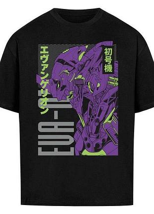 Футболка loys з принтом y2k neon genesis evangelion xs