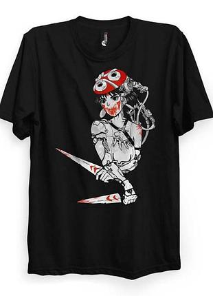 Повседневная футболка loys с принтом mononoke (warrior) s
