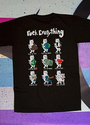 Чорна футболка ripndip • чоловічий та жіночий • бірки ориг s