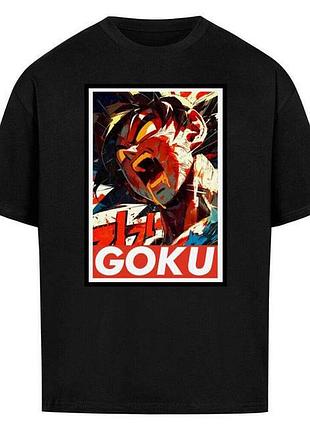 Футболка loys з принтом y2k goku x full force xs
