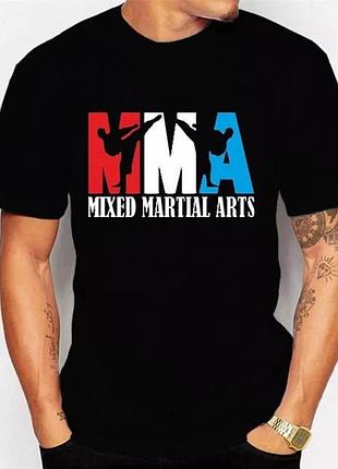 Повсякденна футболка loys з принтом mma m