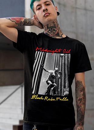 Футболка loys унисекс midnight oil (black rain falls) черный l