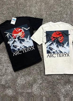 Футболка loys arcteryx sunset білий xs