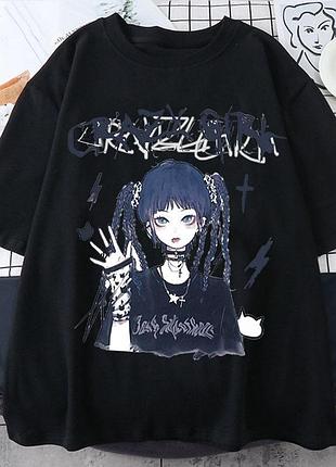 Футболка loys anime crazy girl xxl