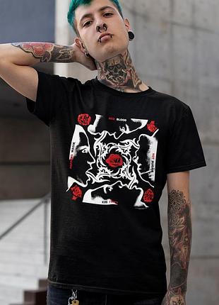 Футболка loys унісекс red hot chili peppers (blood sugar sex magik) чорний xl